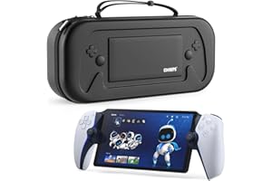 COOWPS Carrying Case for PlayStation Portal Remote Player 30th Anniversary Edition, Protect Your PS Portal in Style, at Home or On the Move, Black