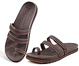 KuaiLu Womens Slides Sandals With Arch Support