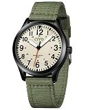 CIVO Military Watch for Men Waterproof: Analog Mens Watches Classic Design - Field Tactical Quartz Wrist Watch