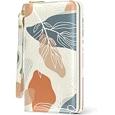 Womens Wallet, RFID Wristlet Wallet for Women, Large Credit Card Purse | Cute Ladies Purse, Large Credit Card Clutch Purse, Leather Card Holder Wallets with Zipper & Phone Holder