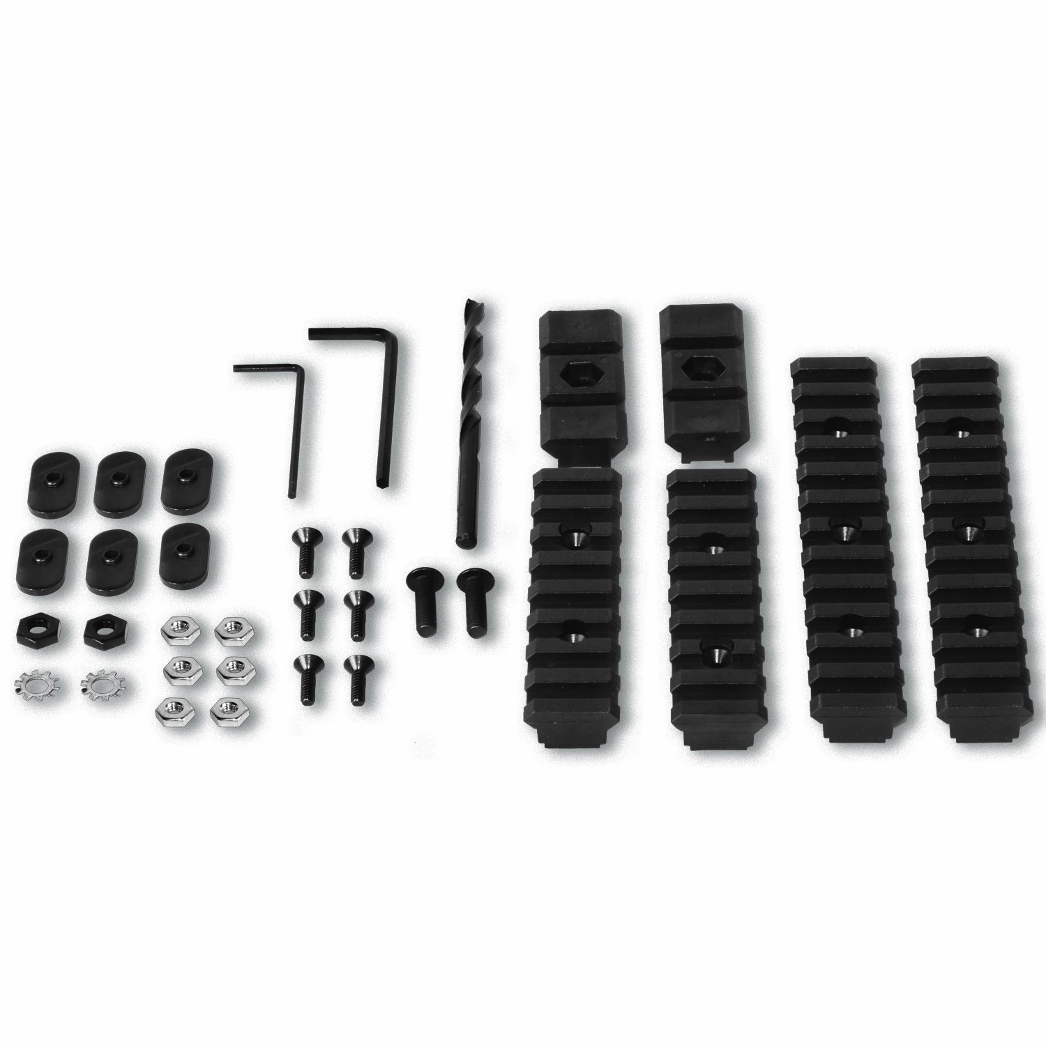 Amazoncom Tapco MNT90302 Ultimate Accessory Rail Set Black Amazoncom Tapco MNT90302 Ultimate Accessory Rail Set Black