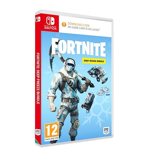 fortnite deep freeze bundle nintendo switch code in the box amazon de games - editieren fortnite code