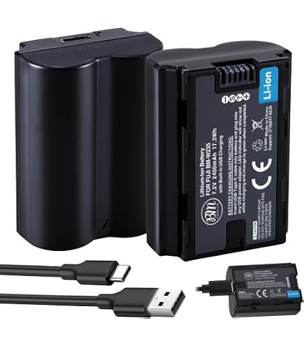Amazon.com: BM Premium NP-W235 Battery with Built-in Charging Port