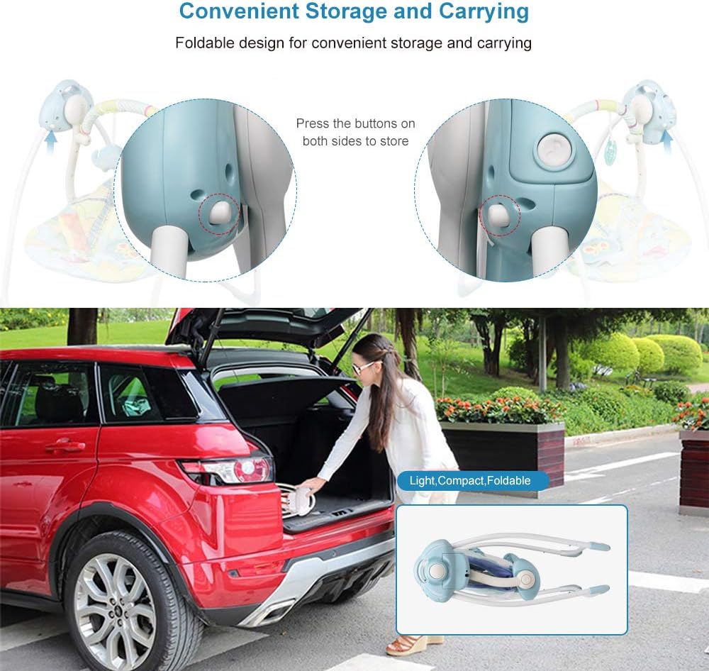 soothing portable swing