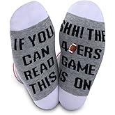 GJTIM 2PAIRS Novelty Fans Gift Socks If You Can Read This SHHH The Football Game Is On Football Fans Gift