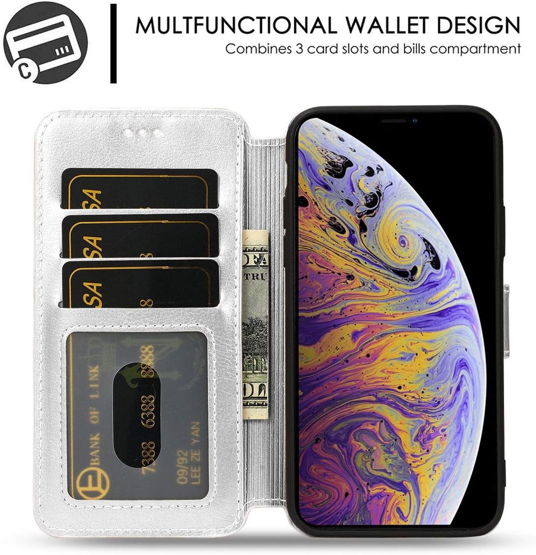 Amazon Co Jp 英国発 ローラアシュレイ 壁 Iphone Xs Iphone X 用 ケース 手帳型 保護カバー 携帯カバー Puレザー 財布ケース カードスロット マグネット開閉 耐衝撃 防塵 軽量 擦り傷防止 全面保護 Electronics Cameras
