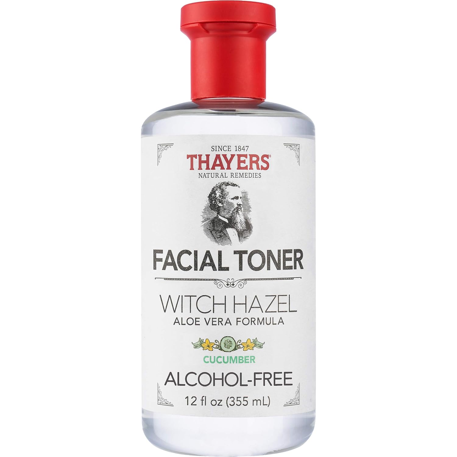 THAYERS Alcohol-Free Cucumber Witch Hazel Facial Toner with Aloe Vera Formula