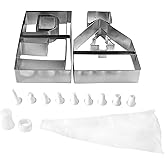 Fox Run Gingerbread House Cookie Cutter Bake Set
