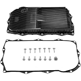 DriveMedley Transmission Oil Pan Kit Compatible with Ram 1500 8HP70 | Built-in filter, gasket, drain plug, 13 bolts, 845RE 8HP45 8HP70 8HP75, 68225344AA 68233701AA