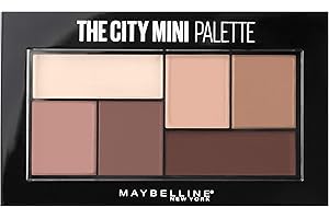 Maybelline New York The City Mini Eyeshadow Palette Makeup, Matte About Town, 0.14 oz.