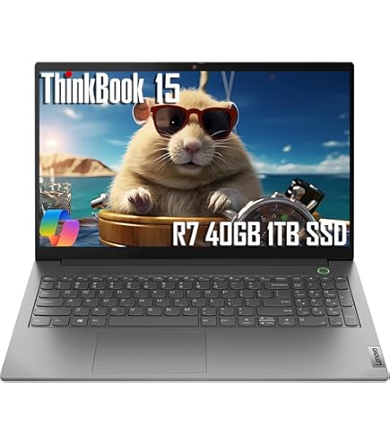 Amazon.com: Lenovo ThinkBook 15 Business Laptop (15.6