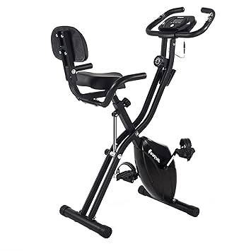 ideer life magnetic foldable exercise bike