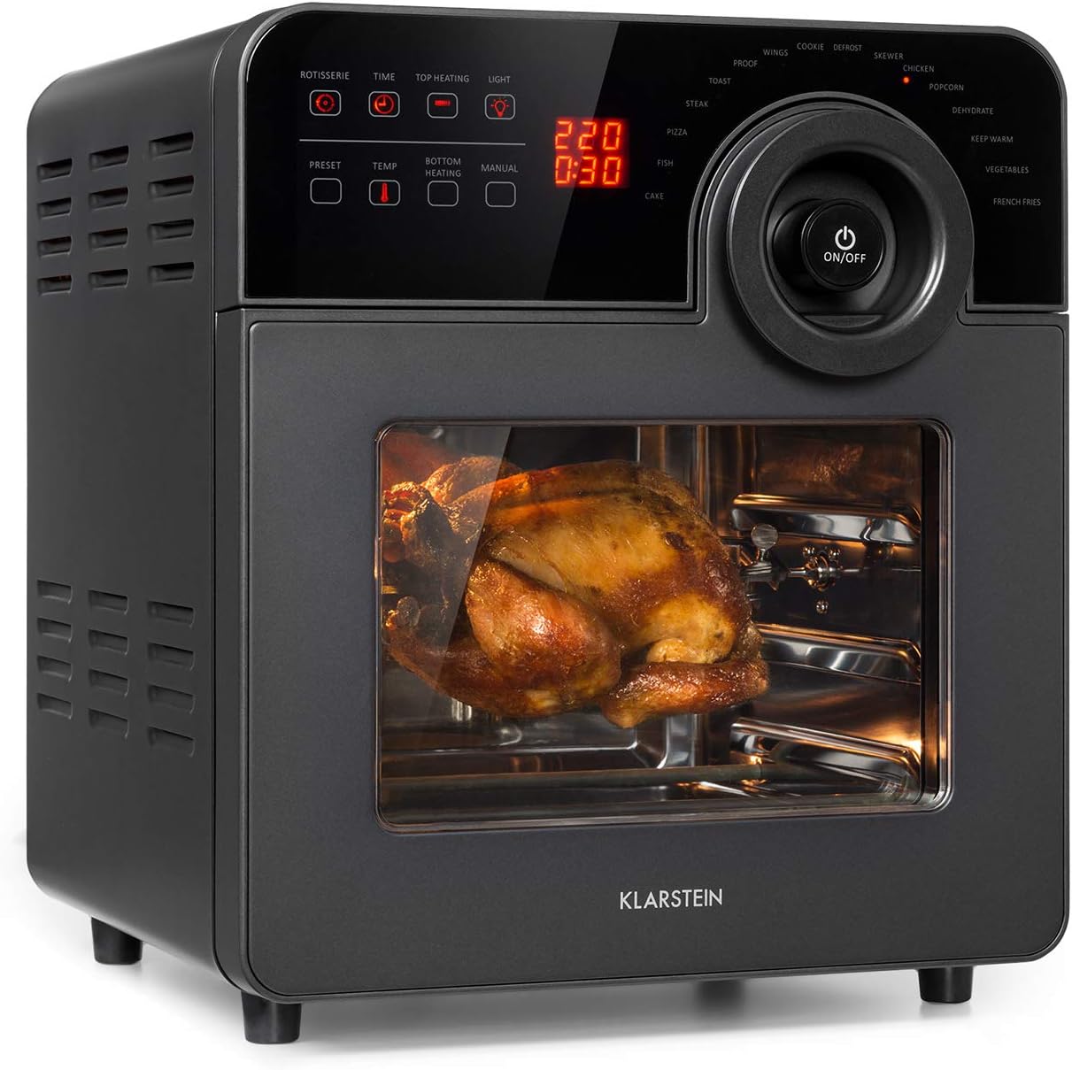 friggitrice con touch screen