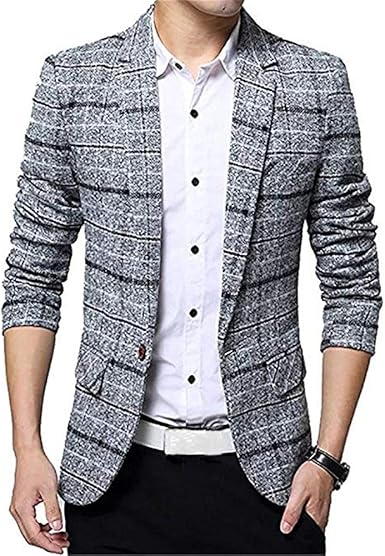 mens plaid sport coat