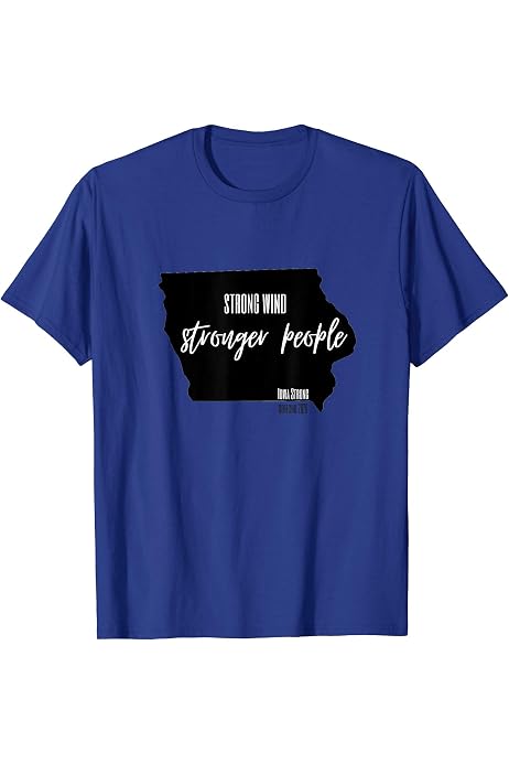 Amazon.com: Iowa Strong - Derecho 2020 T-Shirt : Sports u0026 Outdoors