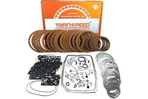 TRANSPEED 6R80 Automatic Transmission Rebuild Master Kit Overhaul Kit Clutch Plates Steel Plates Gearbox Compatible With FORD EXPLORER LINCOLN NAVIGATOR MAZDA