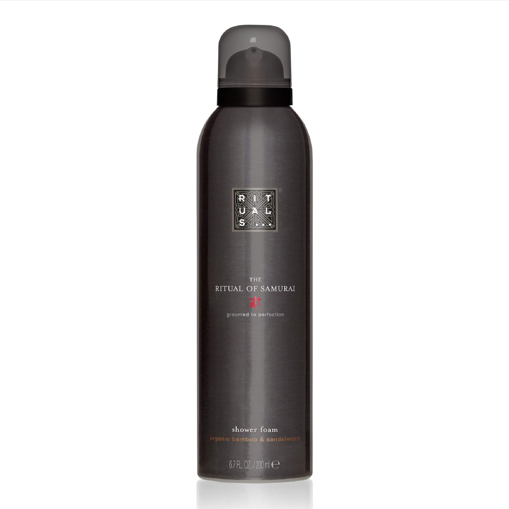 RITUALS Foaming Shower Gel from The Ritual of Samurai, 200 ml - With Bamboo, Japanese Mint & Sandalwood - Refreshing & Invigorating Properties