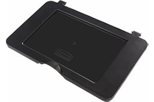 Rubbermaid Commercial Products 1868991 Executive Janitorial Cleaning and Housekeeping Cart Waste Cover Bag Lid (Black)