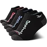 Reebok Women's Athletic Socks - Performance Low Cut Socks (6 Pack)