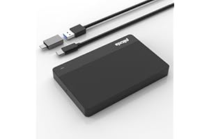 PILCNLA Ultra Slim Portable External Hard Drive USB3.0 HDD Storage 250GB for Xbox One X/S, Xbox 360, PS4, PC, Desktop, Laptop, MacBook, Chromebook - 1