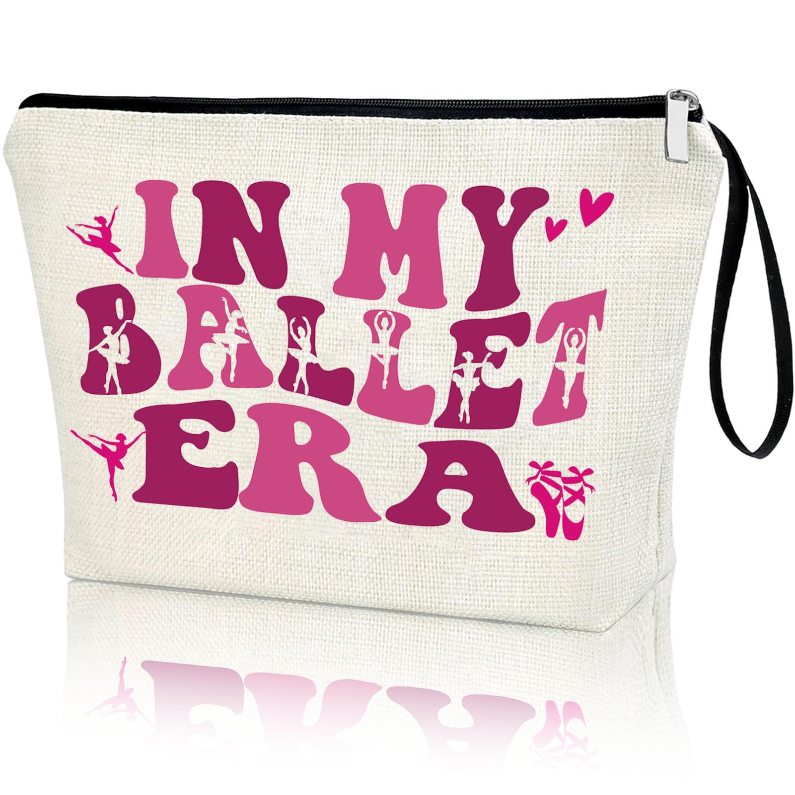 Creakraft Ballet Gifts Makeup Bag IN MY BALLET ERA