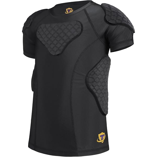 Rib Protection For Rugby Youth Youth Padded Compression Shirt Football Rugby Rib Chest Protector ...
