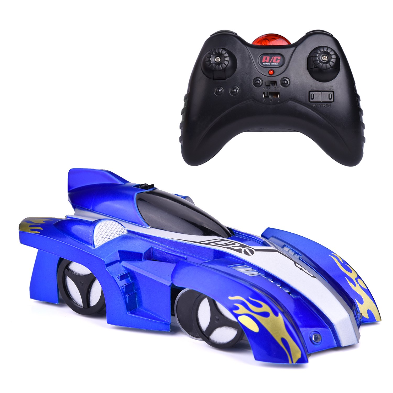 Fun Little Toys Remote Control Wall Climbing CarGravity Defying RC Car