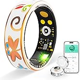 Smart Ring Health Tracker, for men and women, equipped with heart rate monitor, sleep tracker, 8 exercise modes, step counter, 5-7 days battery life, no subscription fee, IP68 waterproof R18 (8)