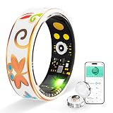 Smart Ring Health Tracker, for men and women, equipped with heart rate monitor, sleep tracker, 8 exercise modes, step counter, 5-7 days battery life, no subscription fee, IP68 waterproof R18 (7)