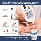 Sinocare Safe-Accu Blood Glucose Monitor Kit with Strips 100 & Lancing 100 UK view 4