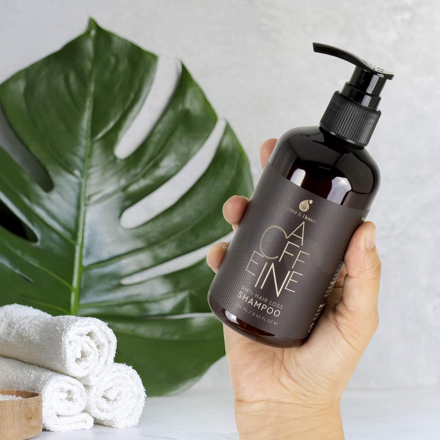 Caffeine Hair Loss Hair Growth Shampoo, Volumizing Thinning Hair with Natural and Healthy Ingredients: Beauty