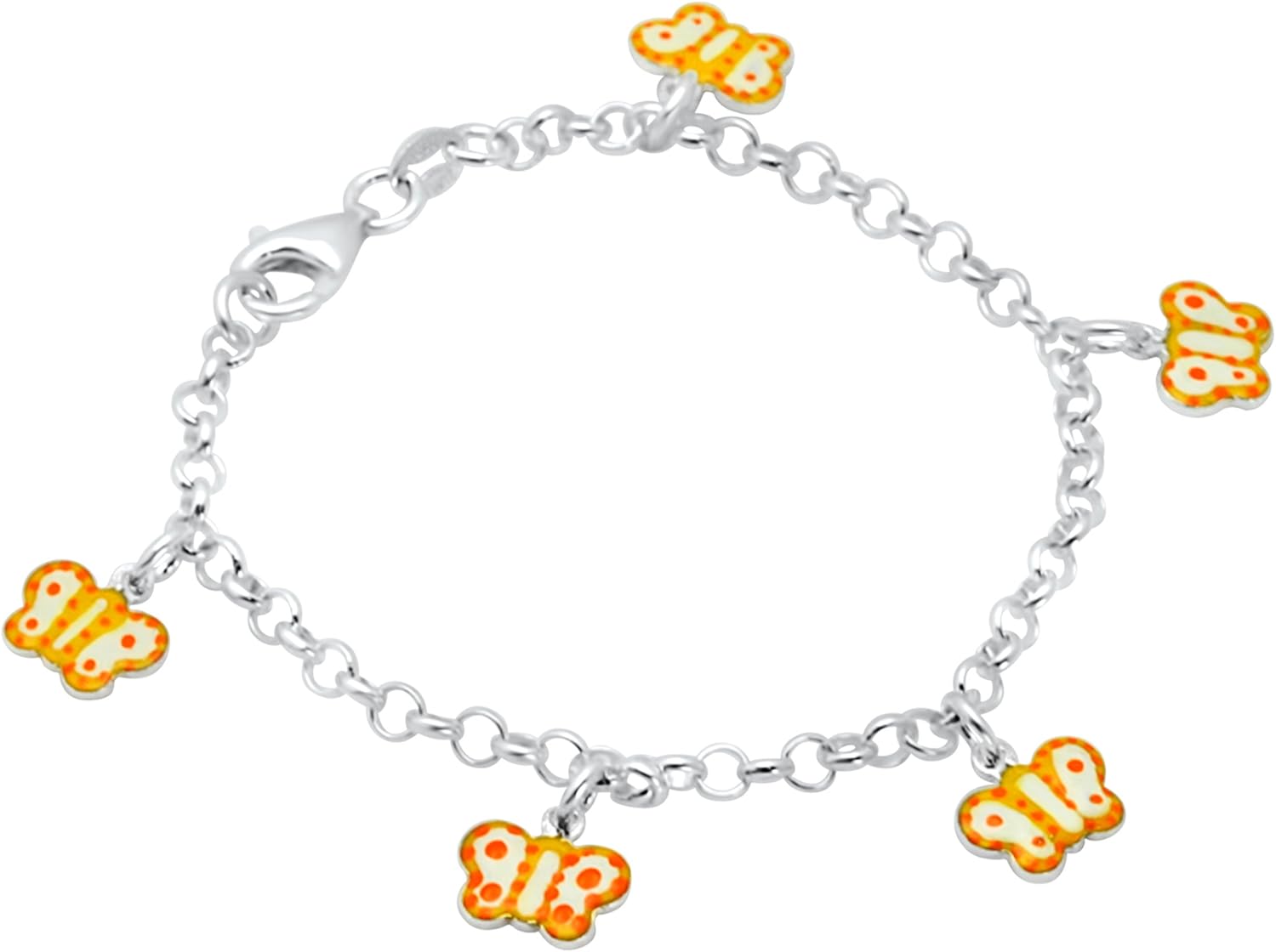 sterling silver child's bracelet