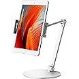 Viozon Tablet Stand Holder Mount, Rotate 360 Degrees of Flexible, Height and Angle Adjustable, High-Grade Aluminium Alloy Lon