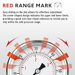 SCTSNSR 0 to 160 Psi Pressure Gauge, Glycerin