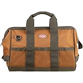 Bucket Boss Gatemouth 16 Tool Bag in Brown, 60016, 15 liters(Brown)