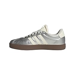 adidas Women's Vl Court 3.0 Sneaker, Silver