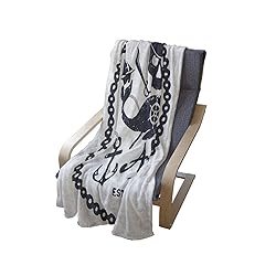 Ambesonne Anchor Soft Flannel Fleece Throw