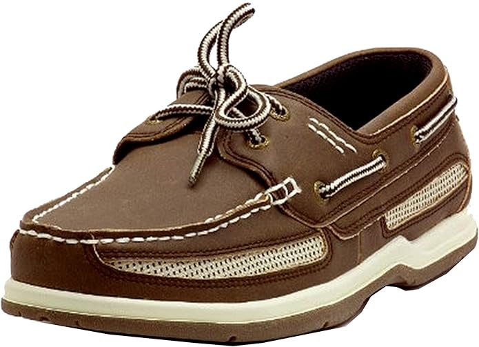 Island Surf Men's Cod Boat Shoe (11 D(M) US, Dark Brown