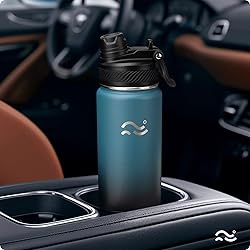 Swigina [2-IN-1 LID] Insulated Water Bottle with