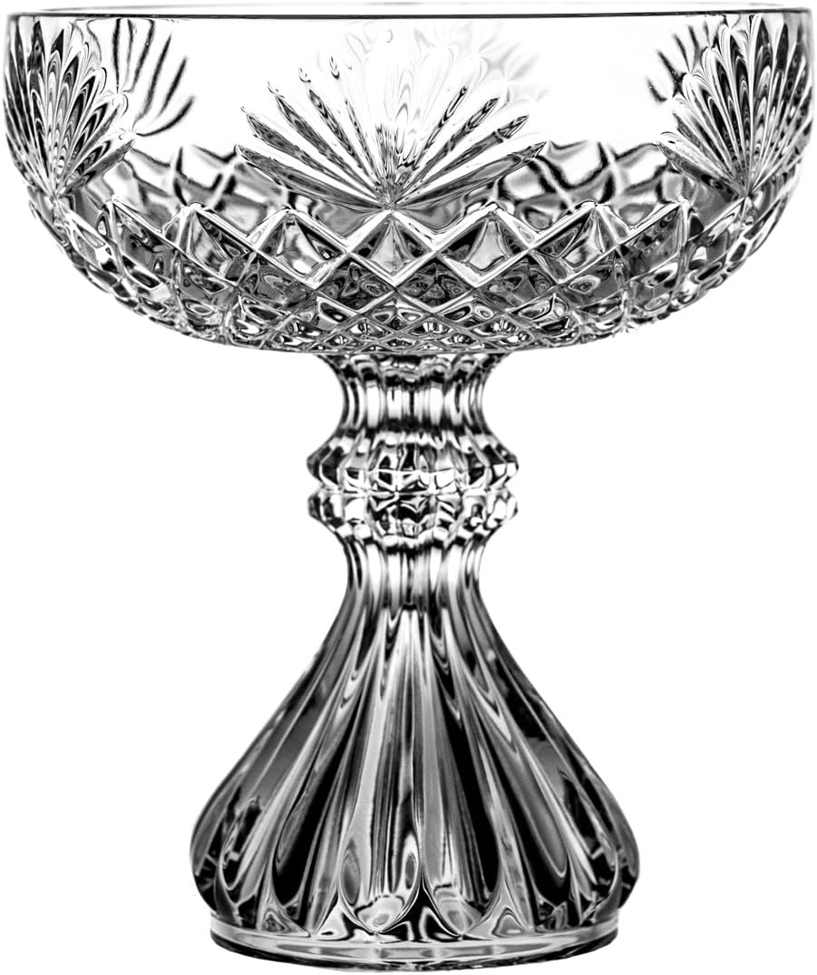 Crystaljulia crystal bowl, 14 cm, 14 cm x 14 cm x 16.5 cm