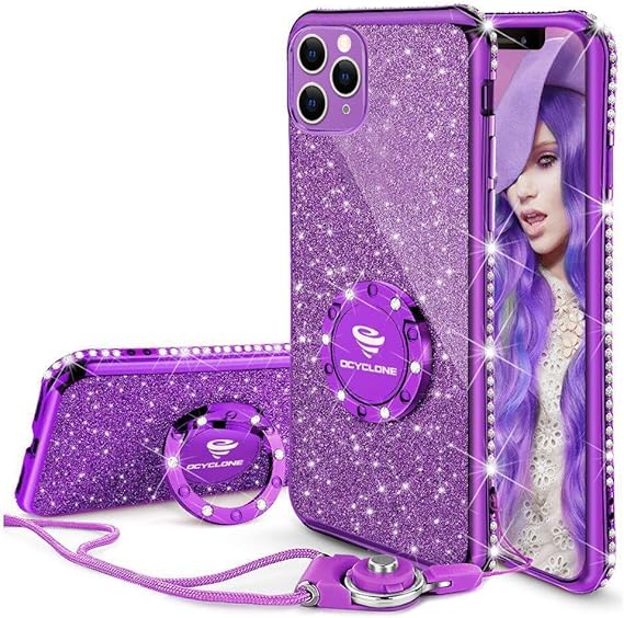 Amazon Com Cute Iphone 11 Pro Max Case Glitter Luxury Bling