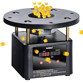 briidea Automatic Chicken Feeder Timer, Poultry Feeder Motor and Timer Kit, Metal Spin Plate, Adjustable Mount, Ideal for Chickens, Ducks, Geese