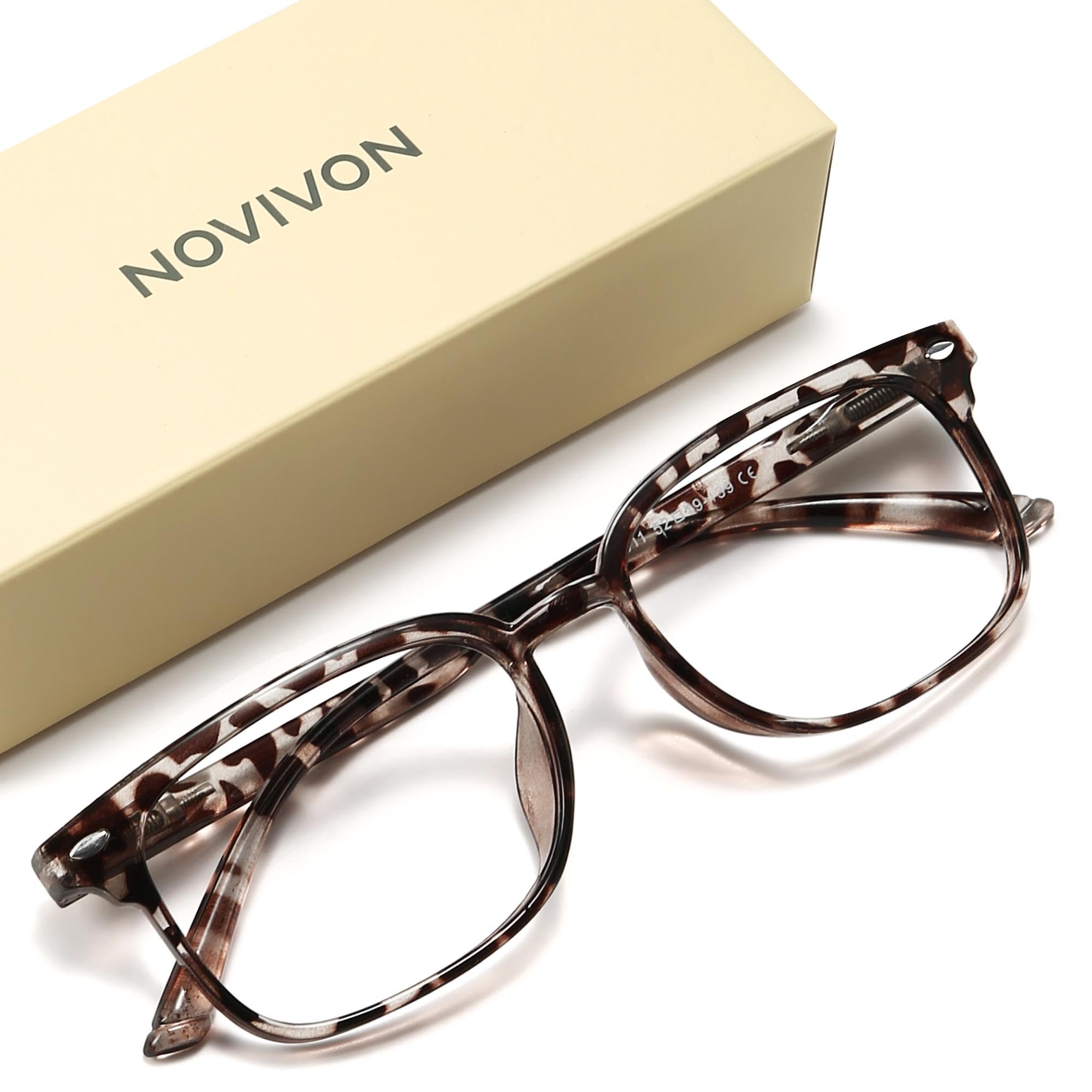 Photo 1 of NOVIVON reading glasses GreyLeopard 1.75