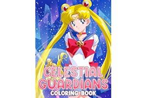 Celestial Guardians Coloring Book: Magical Universe Coloring Pages Featuring Starlight Heroine Illustrations For Kids Creativ