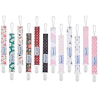 4Pcs Baby Pacifier Chain Clip Holder Nursing Teether Dummy Soother Nipple Strap Uygun Fiyatlı