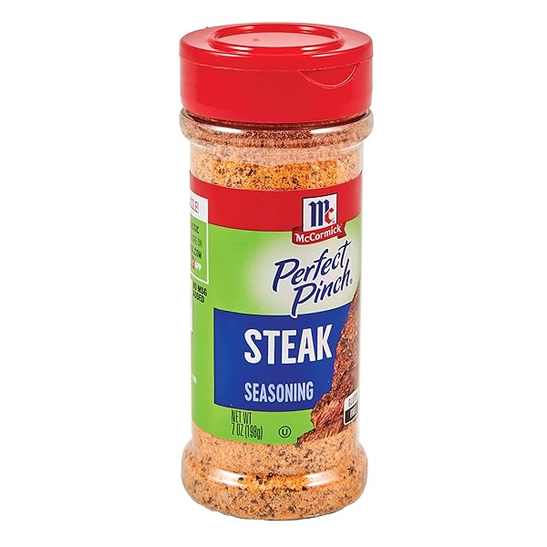 MCCORMICK PERFECT PINCH STEAK SEASONING, 7 OZ