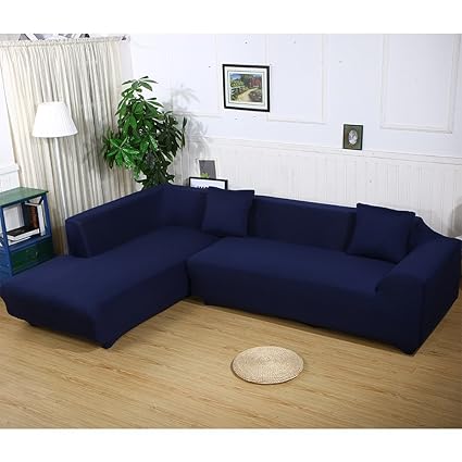 Htdirect Premium Quality Sofa Covers For L Shape 2pcs Polyester