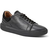 Bruno Magli Men's Salvatore Sneakers, Leather Shoes with Lace-Up Style