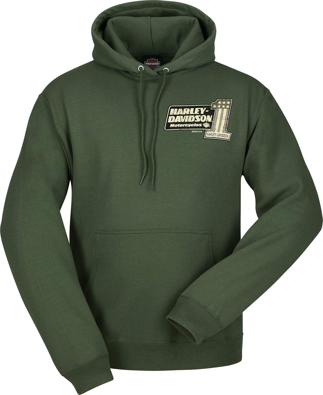 olive green pullover hoodie men's