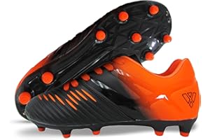 Vizari Liga Soccer Cleats Boys Girls | Youth Firm Ground FG Football Shoes - Toddler, Little Kid, Big Kid | Lightweight, Anti
